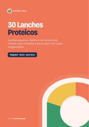 E-book 30 Lanches Proteicos